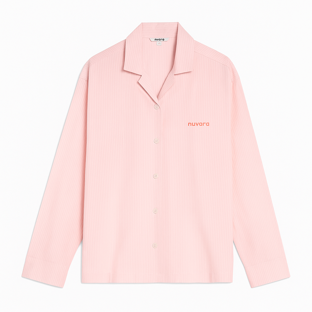 Long Premium Silk Pj Top